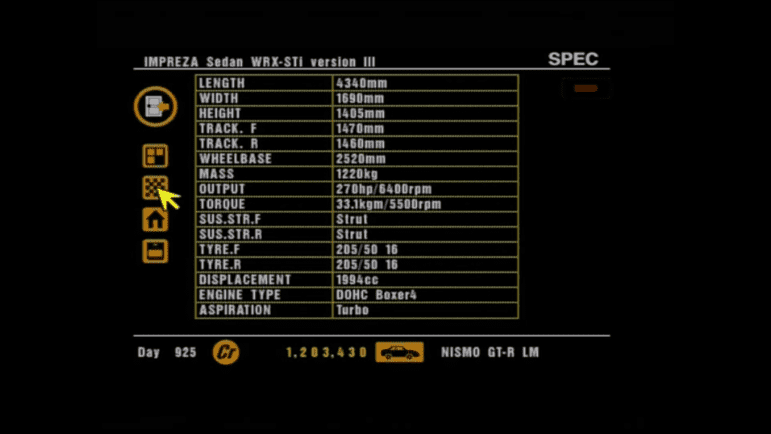 52 Subaru Imprezza WRX STi III Specs