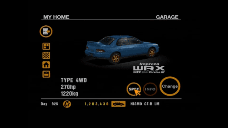 53 Subaru Imprezza WRX STi III Blue