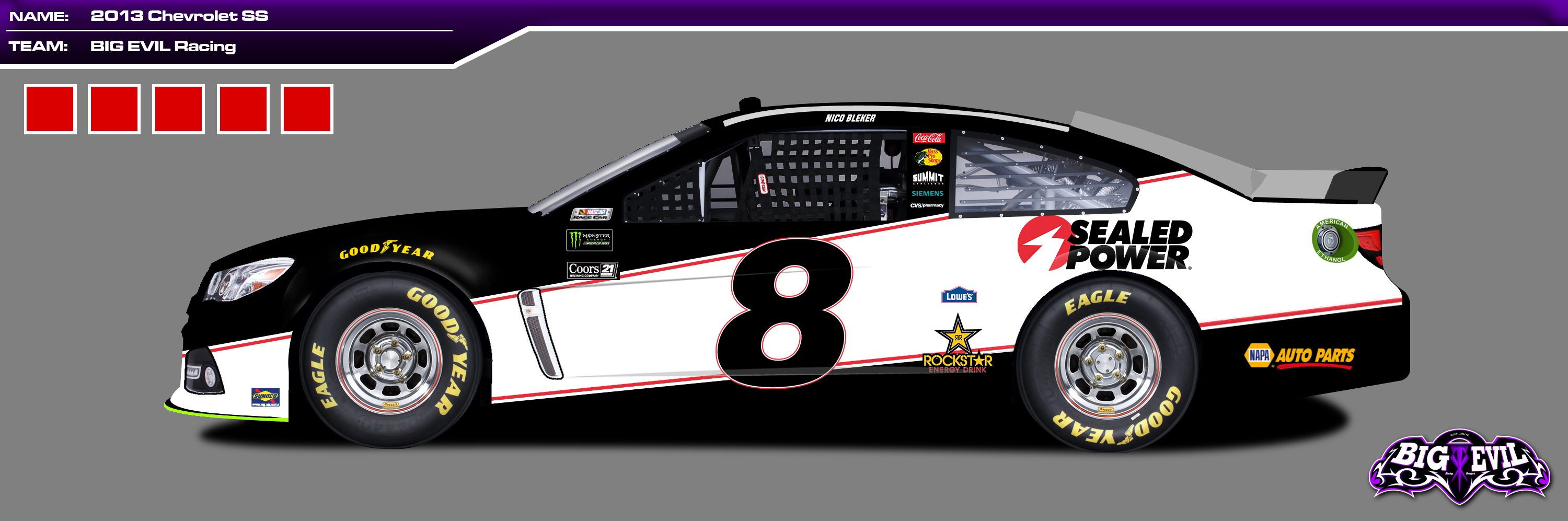 #8 Sealed Power Chevrolet SS