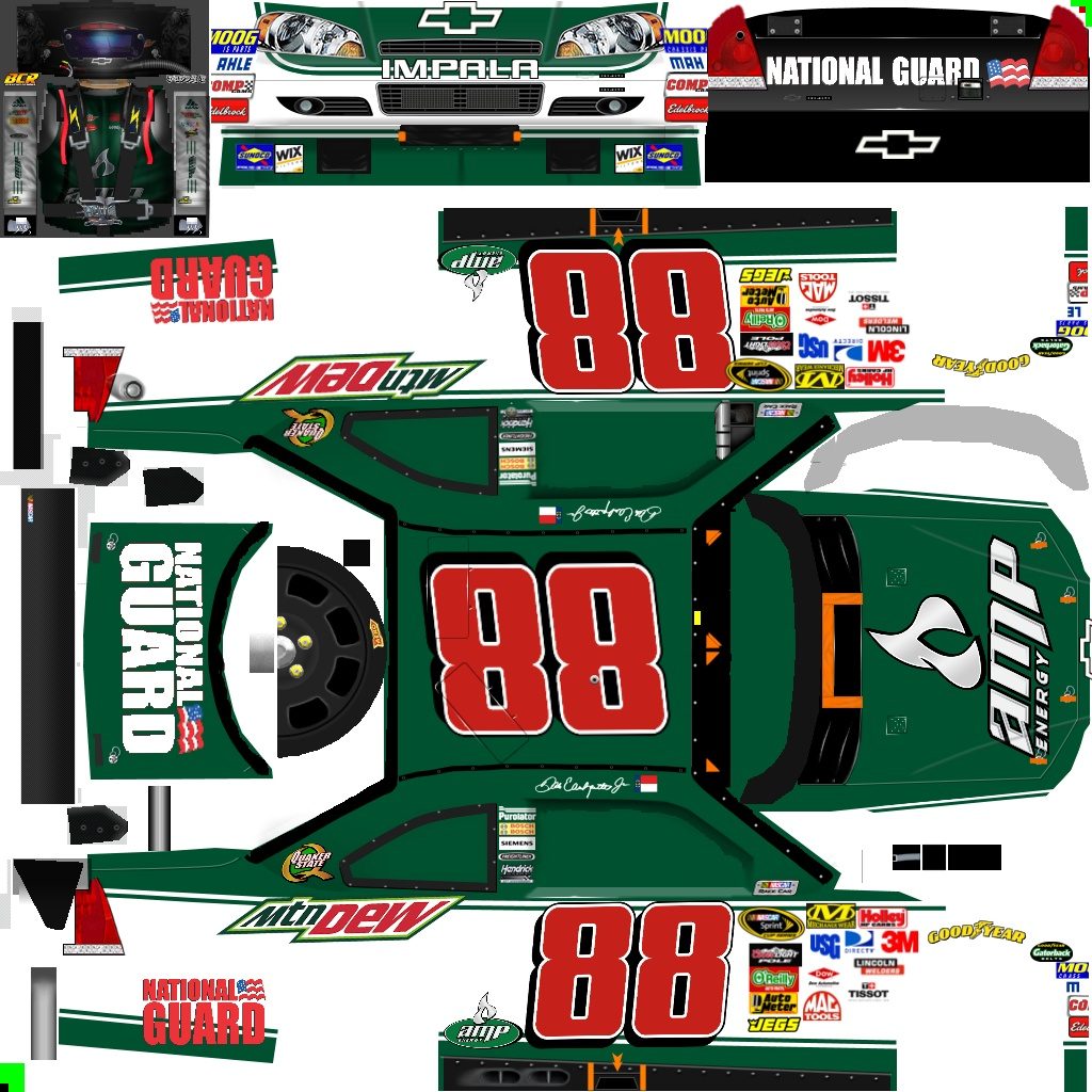 #88 AMP Energy Chevy 2010
