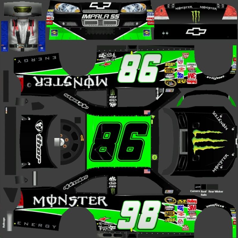 #98 Monster Energy Chevy