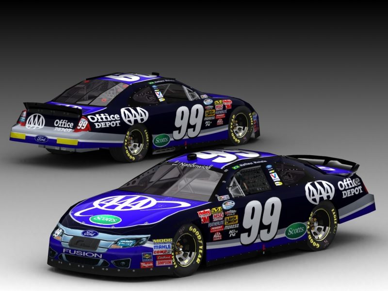 #99 AAA White Ford