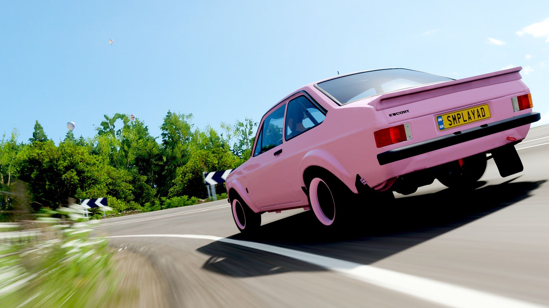 A fine example of pink on a classic British beaut