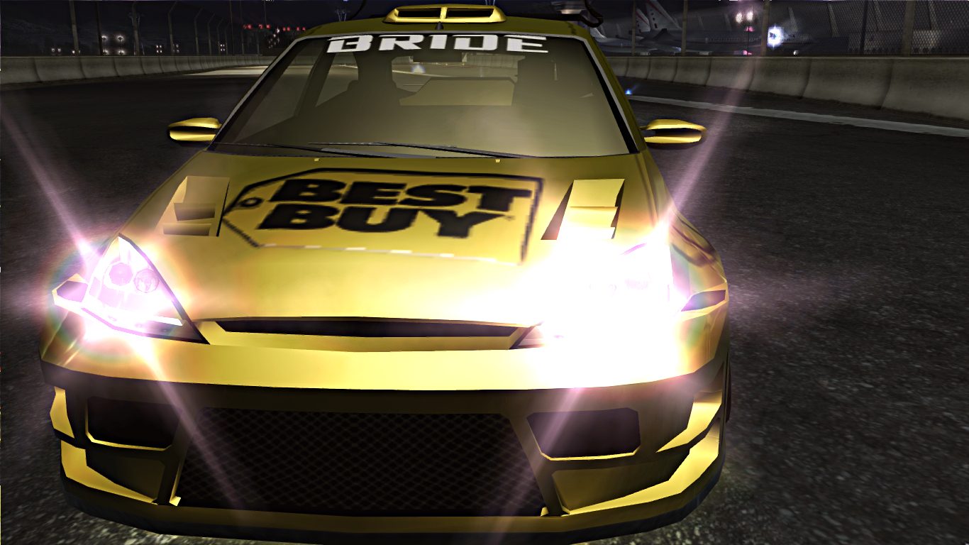 A quick lazy SPD build in the form of a "Best Buy" themed Ford Focus ZX3 4