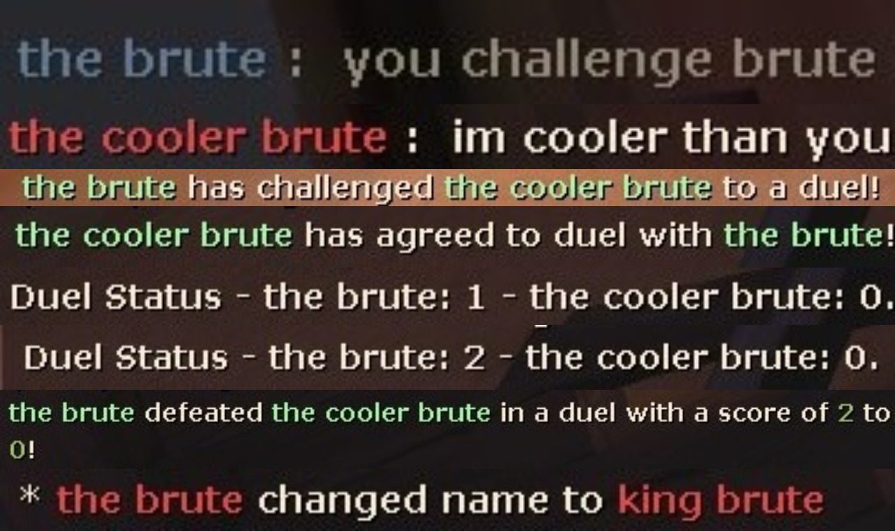 A story of 2 brutes