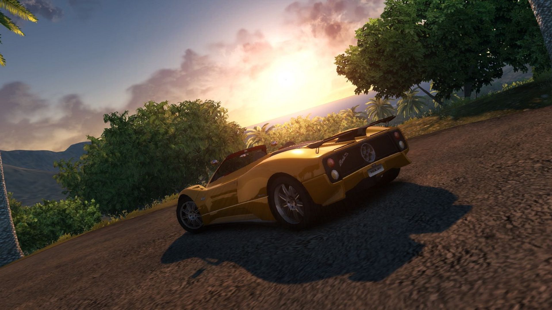 A Zonda C12S Roadster Tries To Capture The Sunset But Fails