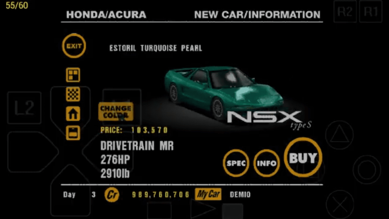 Acura NSX Type S