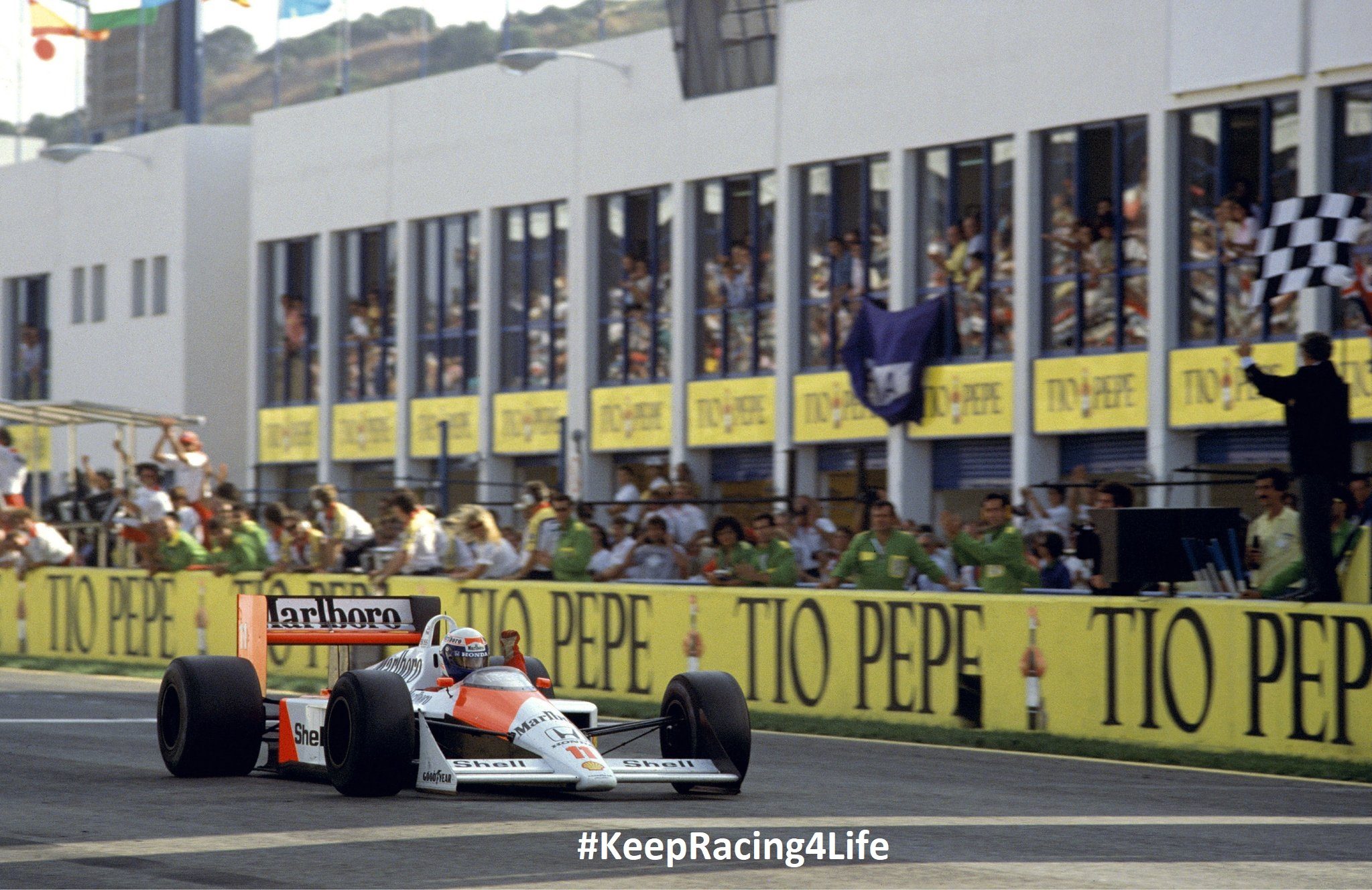 Alain Prost Wins The 1988 Spanish GP