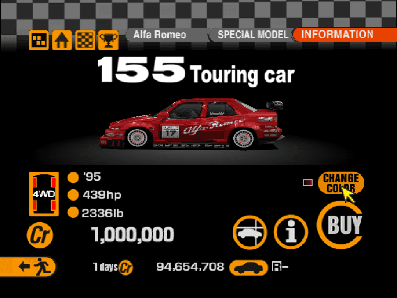 Alfa Romeo 155 Touring Car