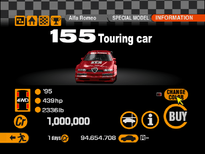 Alfa Romeo 155 Touring Car
