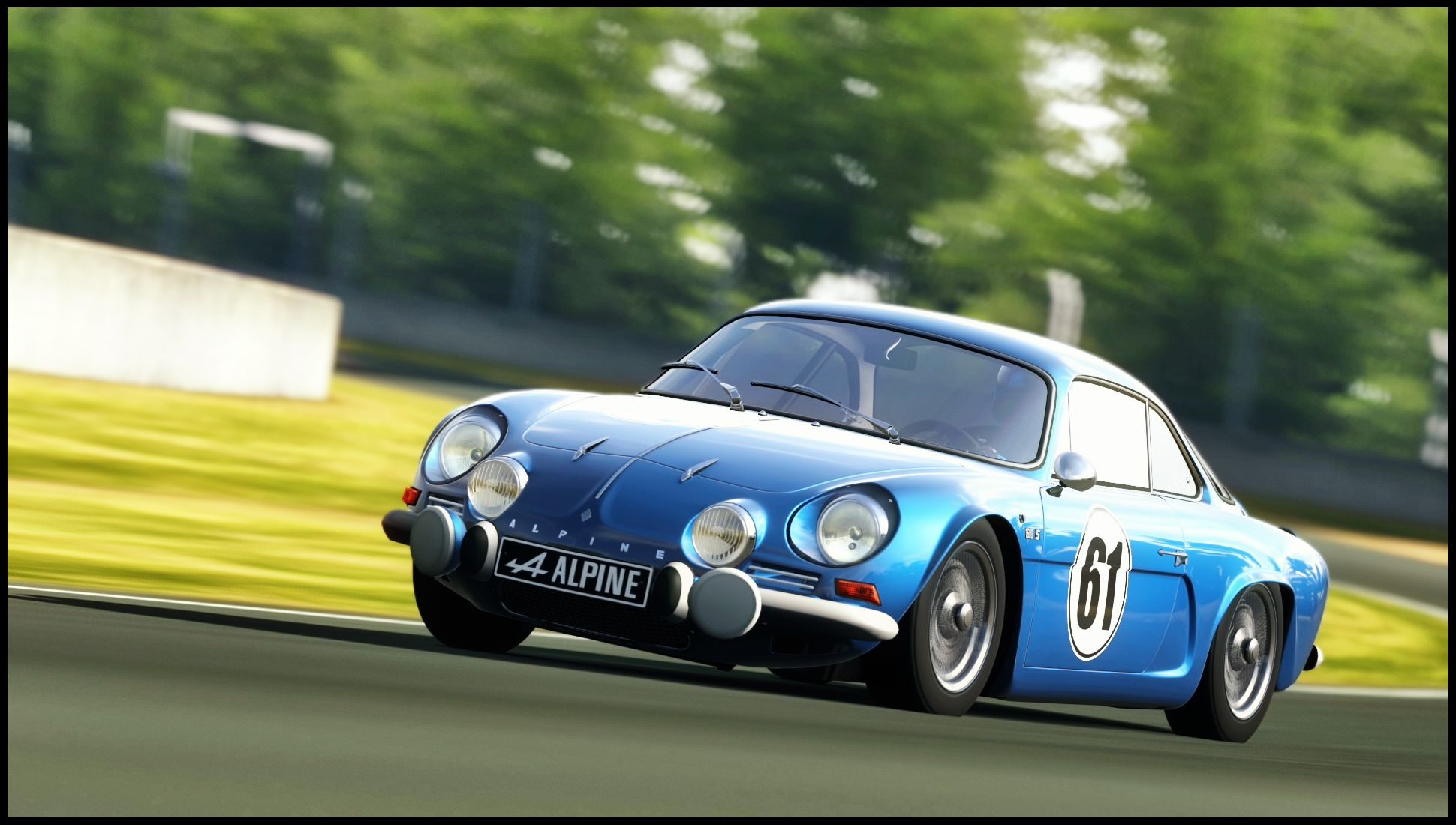 Alipne A110 @ Circuit de la Sarthe