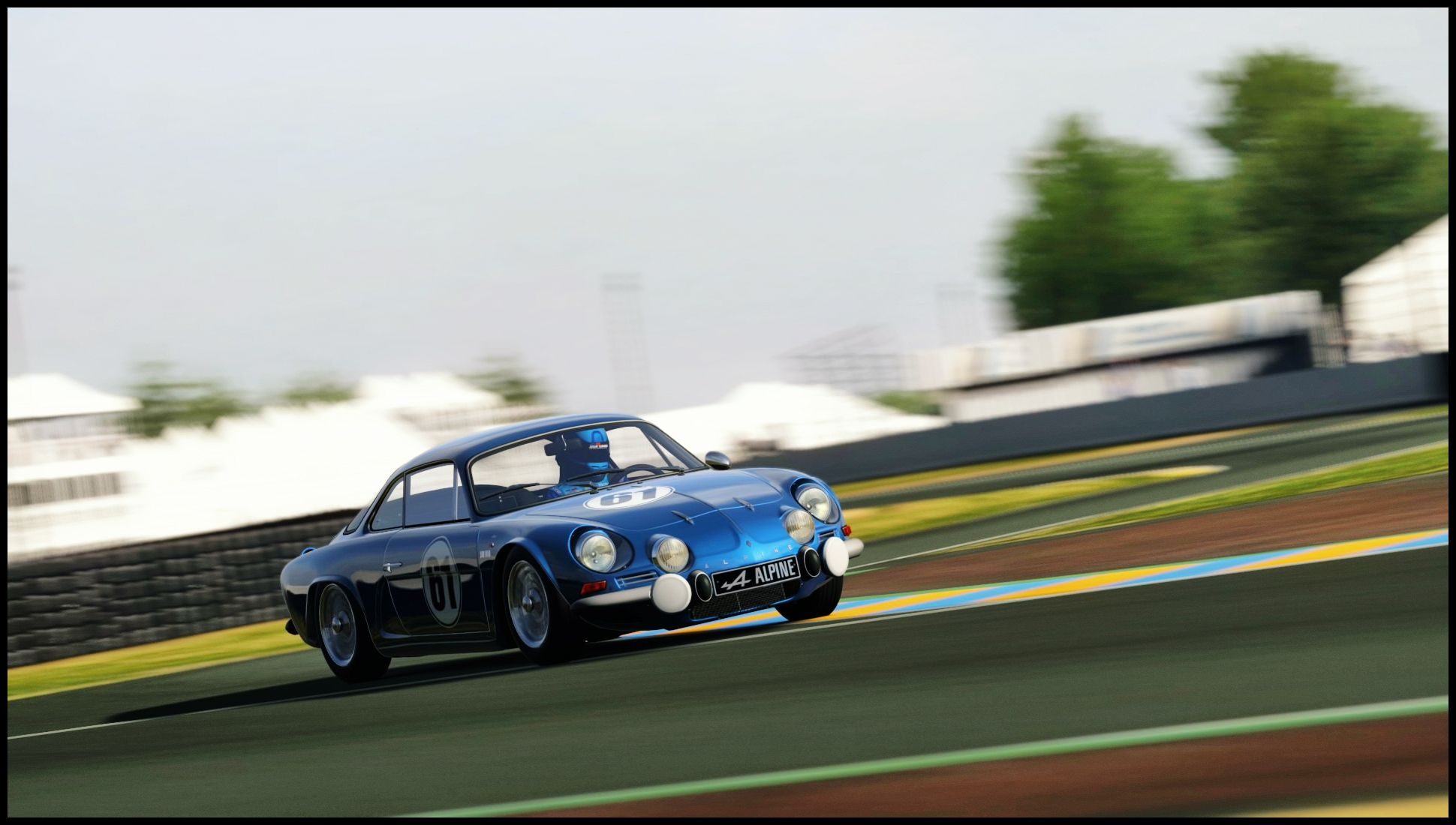 Alipne A110 @ Circuit de la Sarthe
