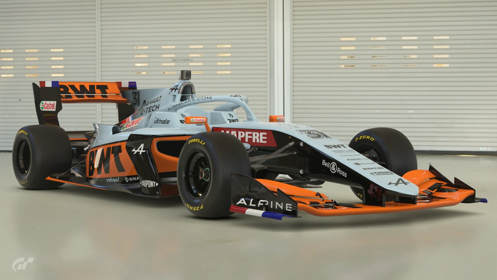 Alpine v McLaren Front