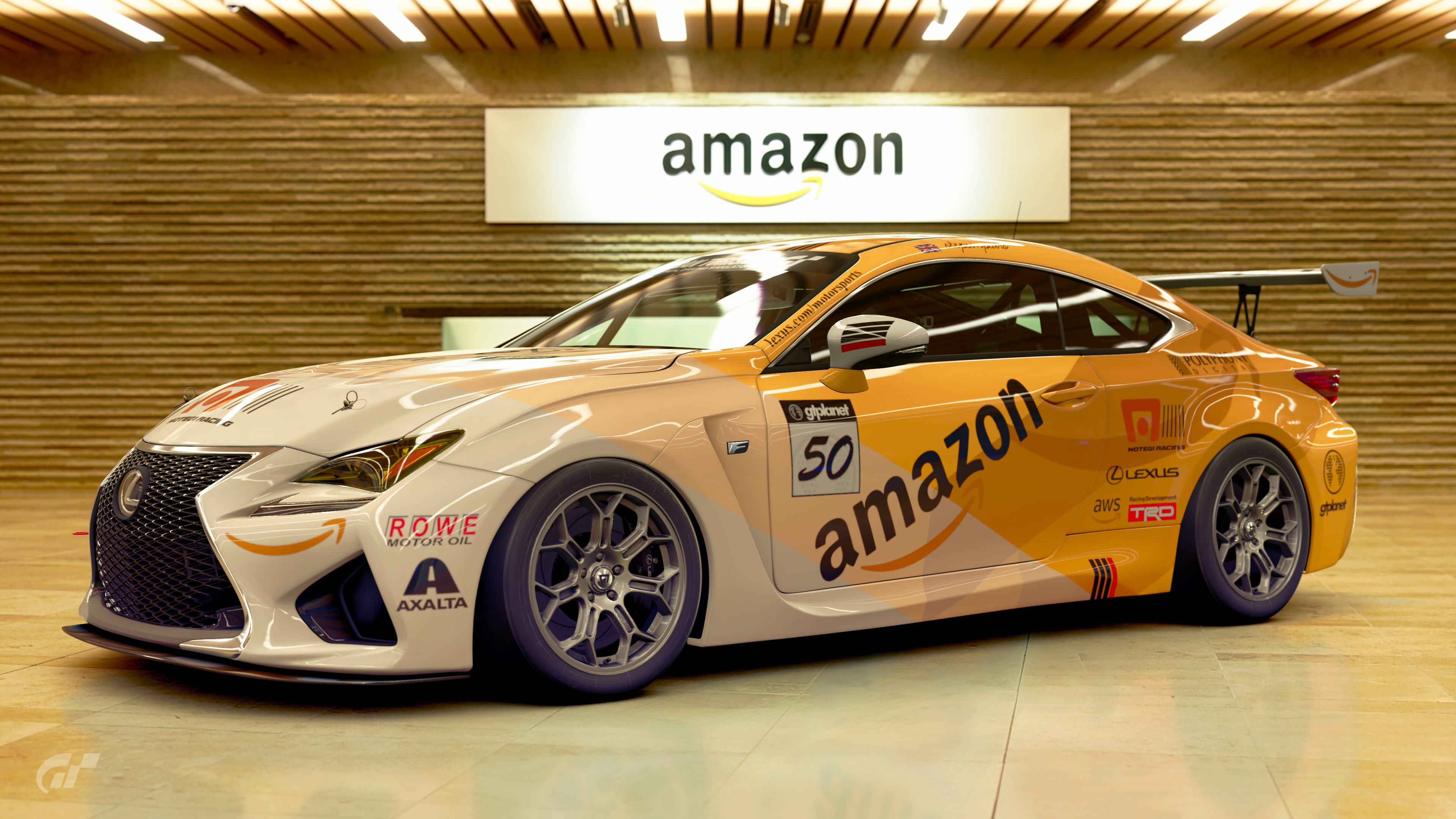 Amazon Audible Lexus RC F (Amazon HQ Front)