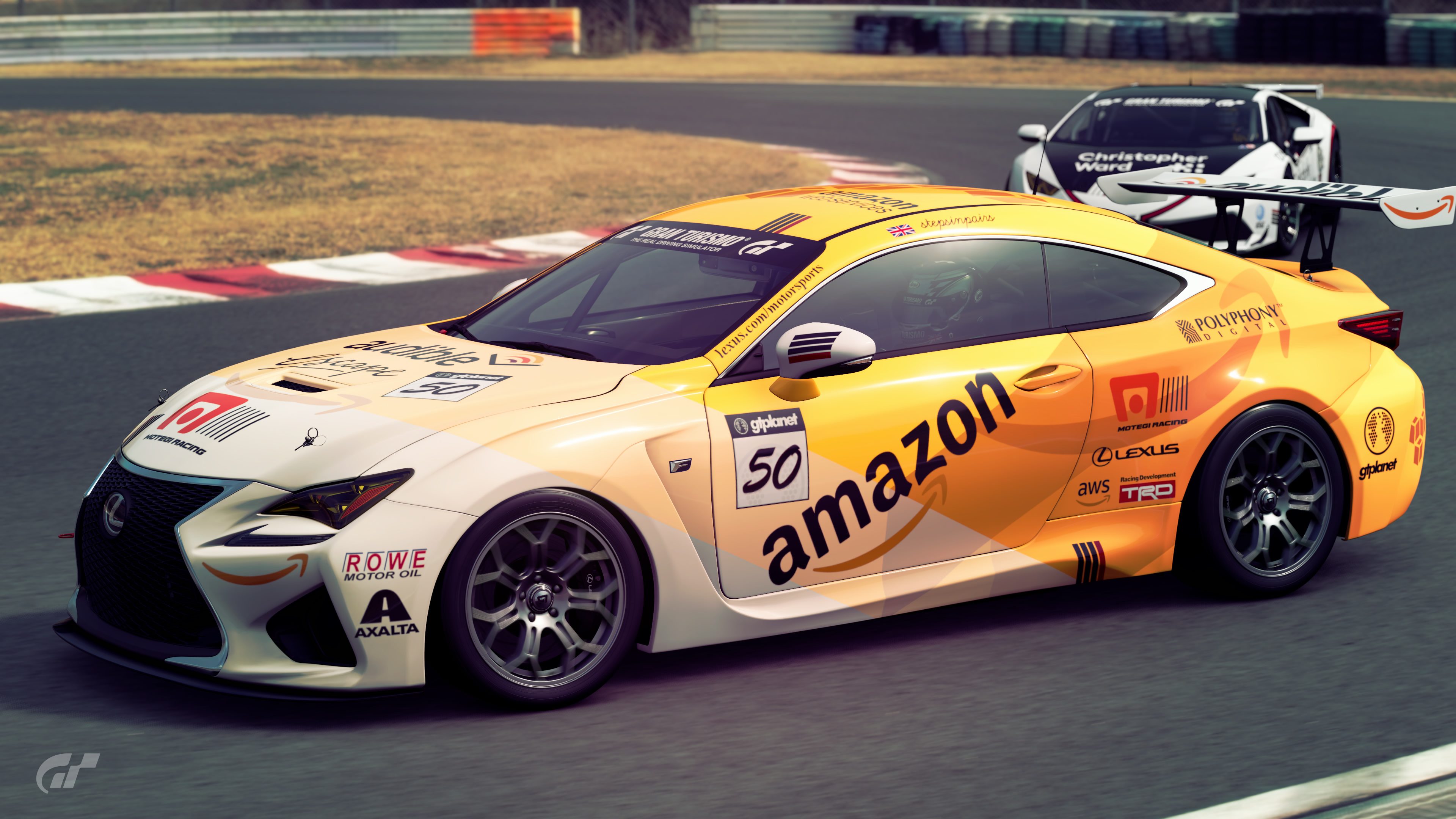 Amazon Audible Lexus RC F (race)