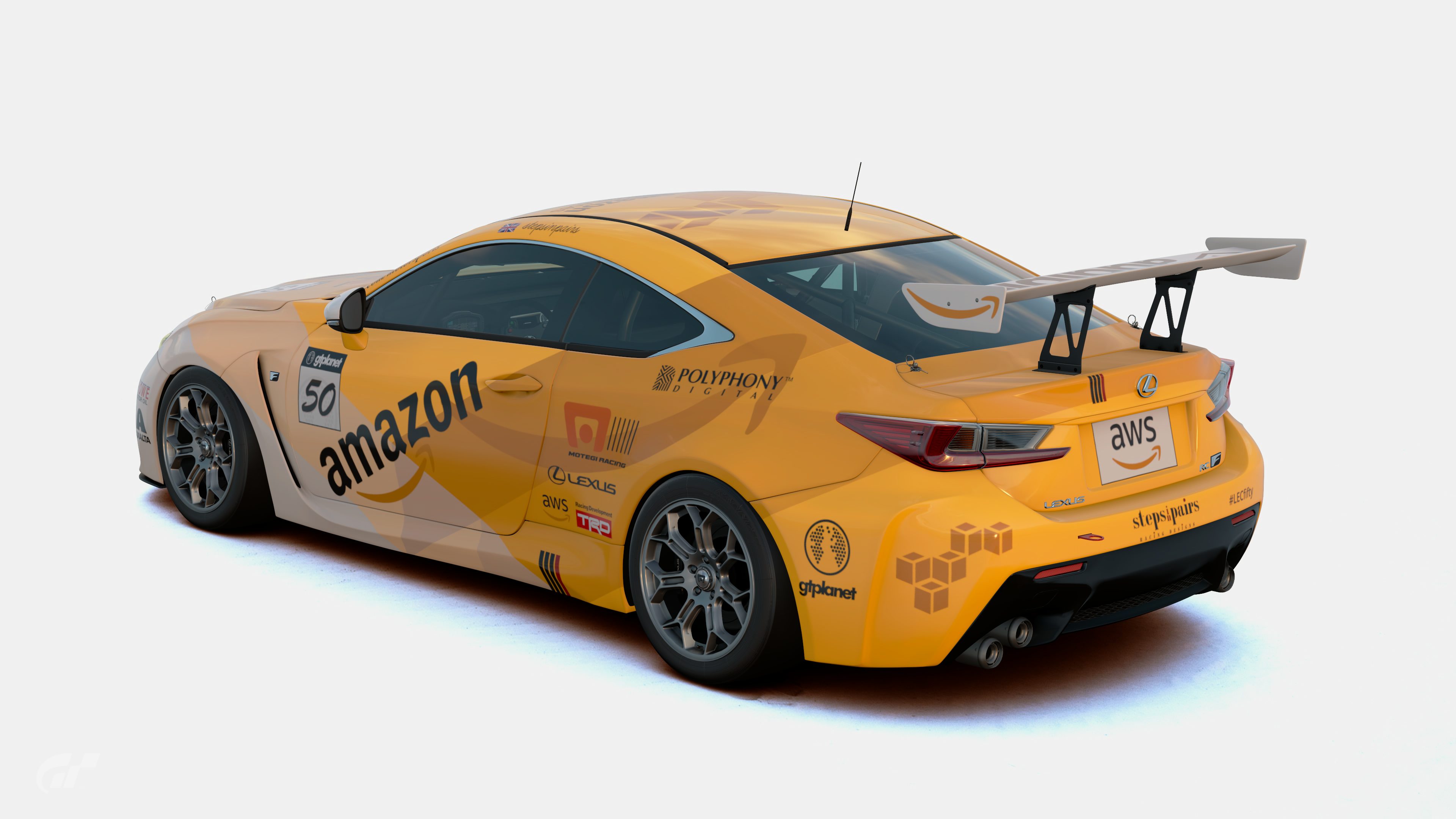 Amazon Audible Lexus RC F (rear)