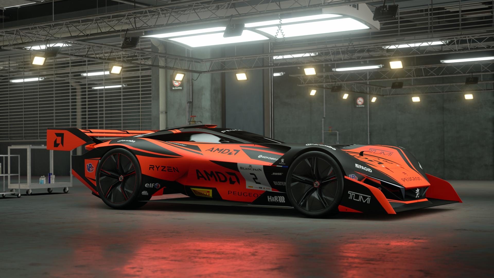 AMD Racing Livery