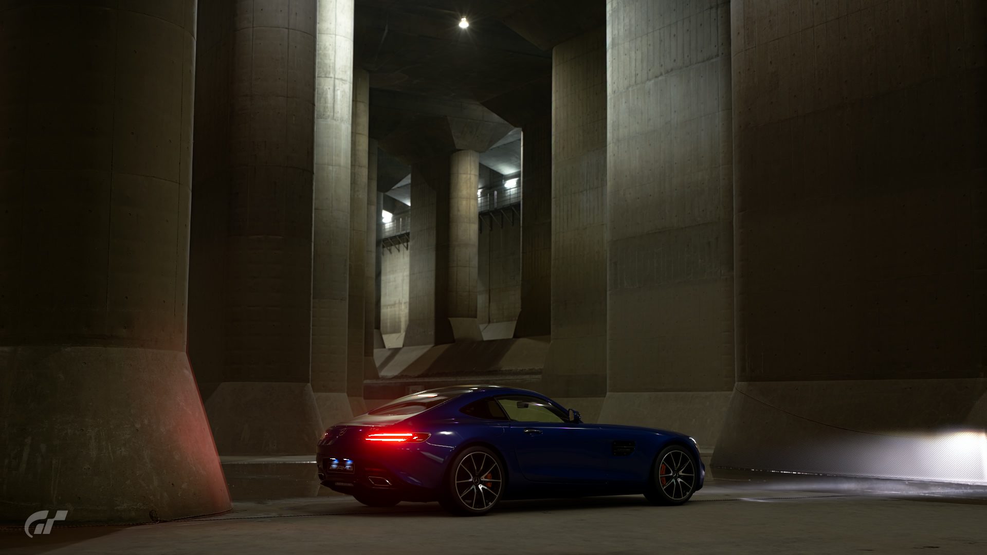 AMG GTS @ Underground Discharge Channel