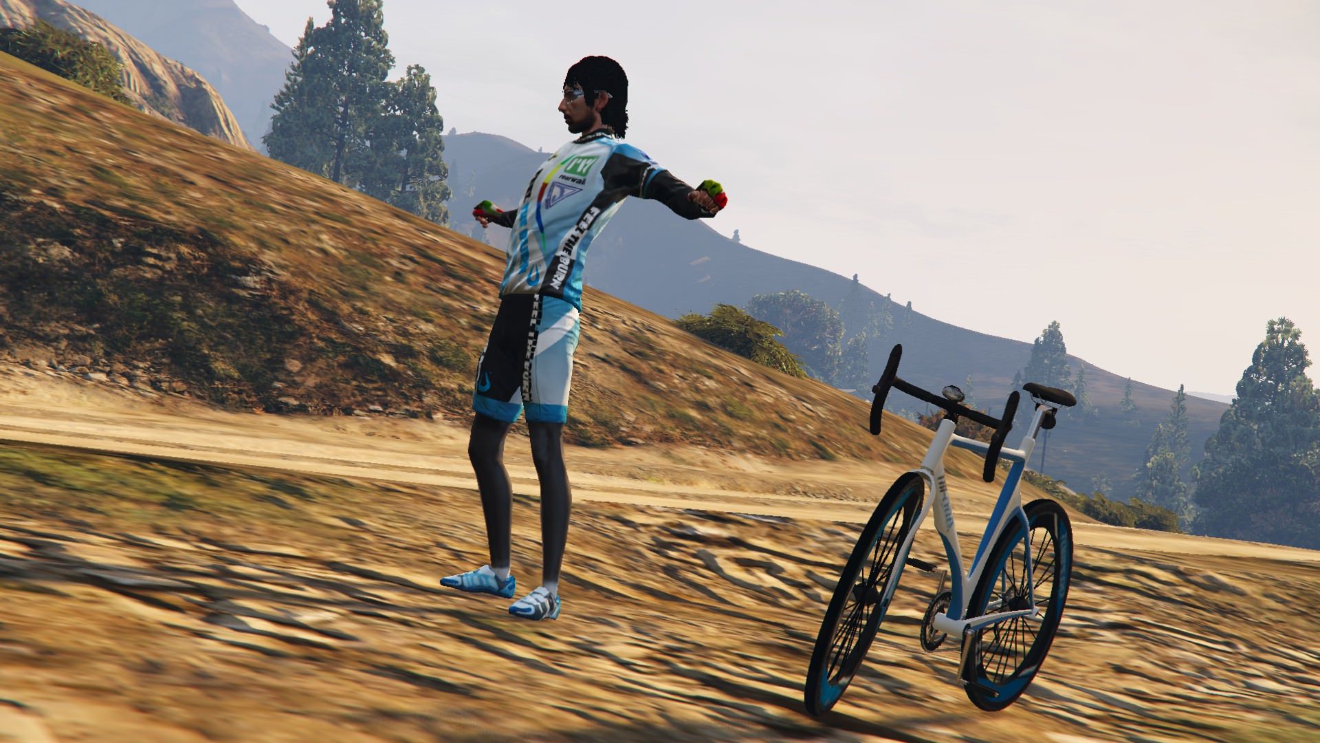 An endurance biker meets the 'latest member' of The Epsilon Program 1