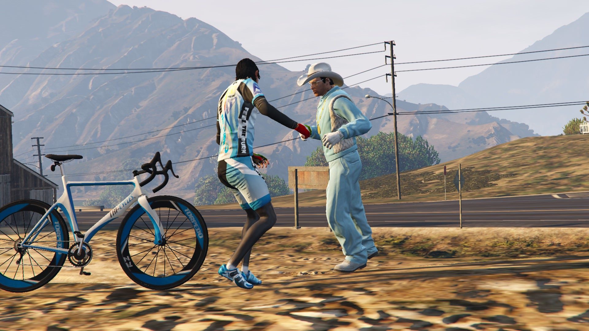 An endurance biker meets the 'latest member' of The Epsilon Program 6
