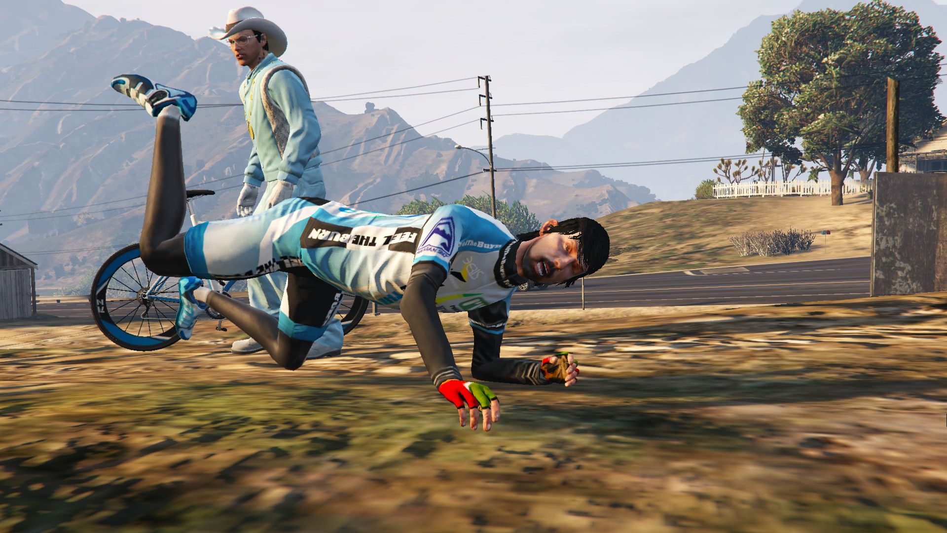 An endurance biker meets the 'latest member' of The Epsilon Program 9