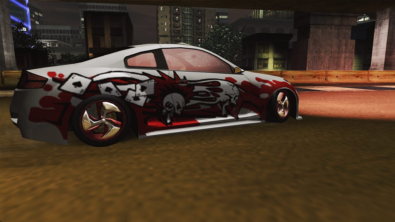 An Infiniti G35 styled under bloody murder 5