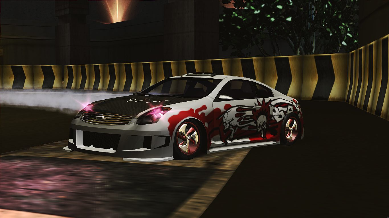 An Infiniti G35 styled under bloody murder 7