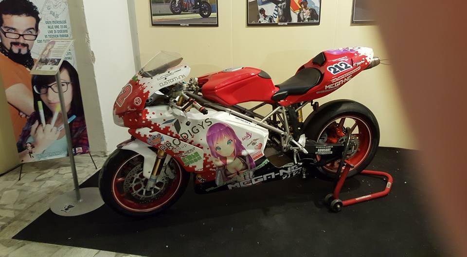 ...An Itasha bike. Don't know what to make of it. XD