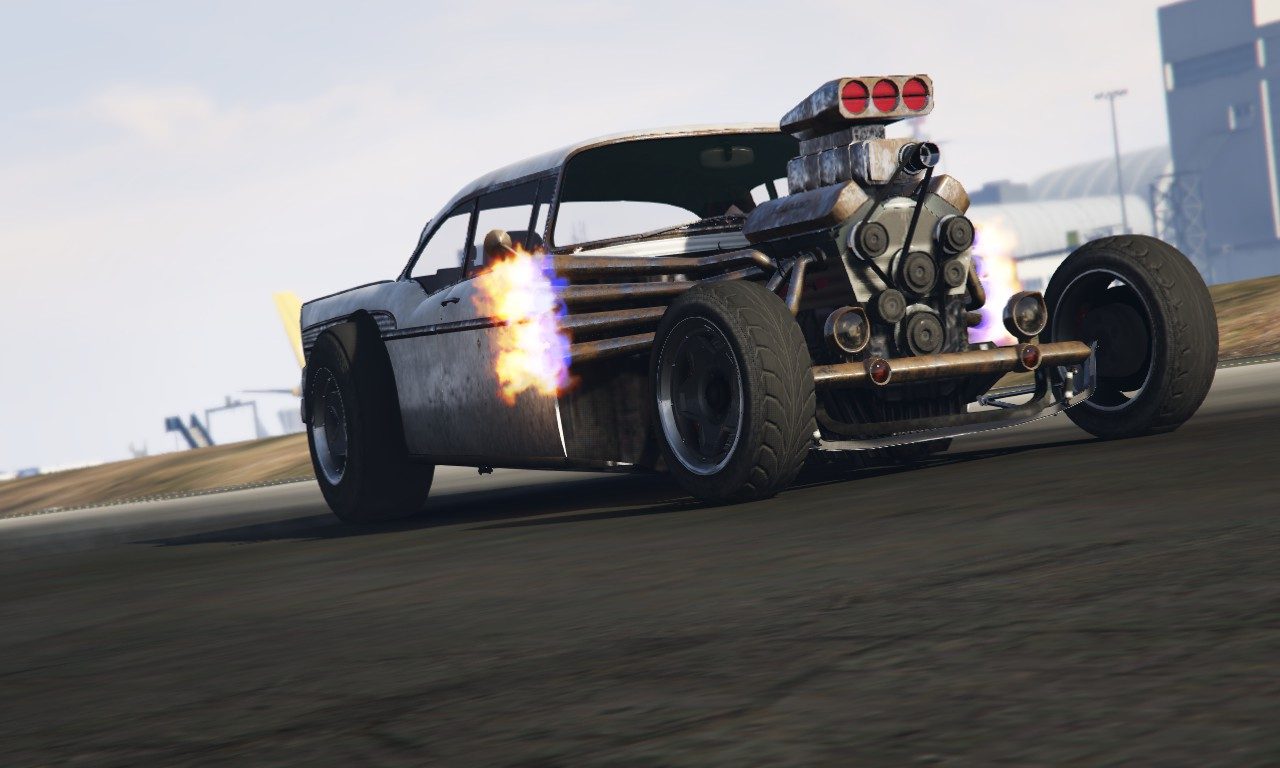An SPD sneak on the Declasse Tornado Rat Rod 4