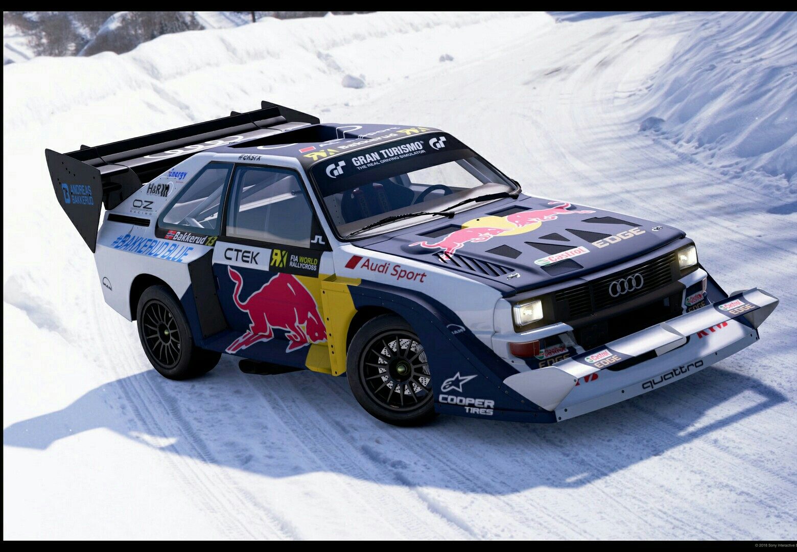 Andreas Bakkerud #13 Livery