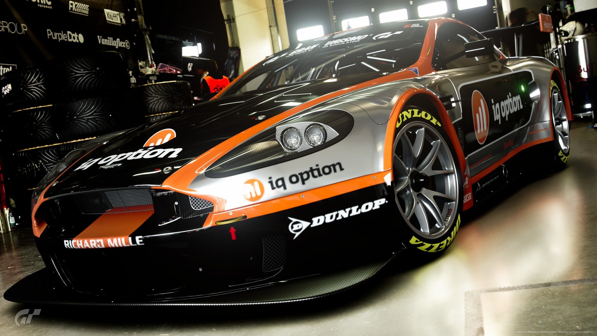 Aston Martin Racing iq option Replica