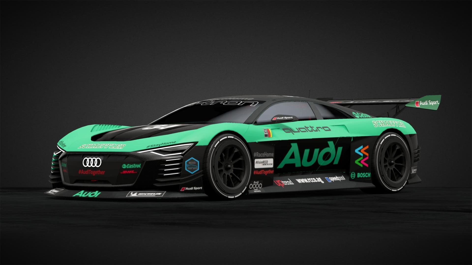 Audi Mask Green Livery