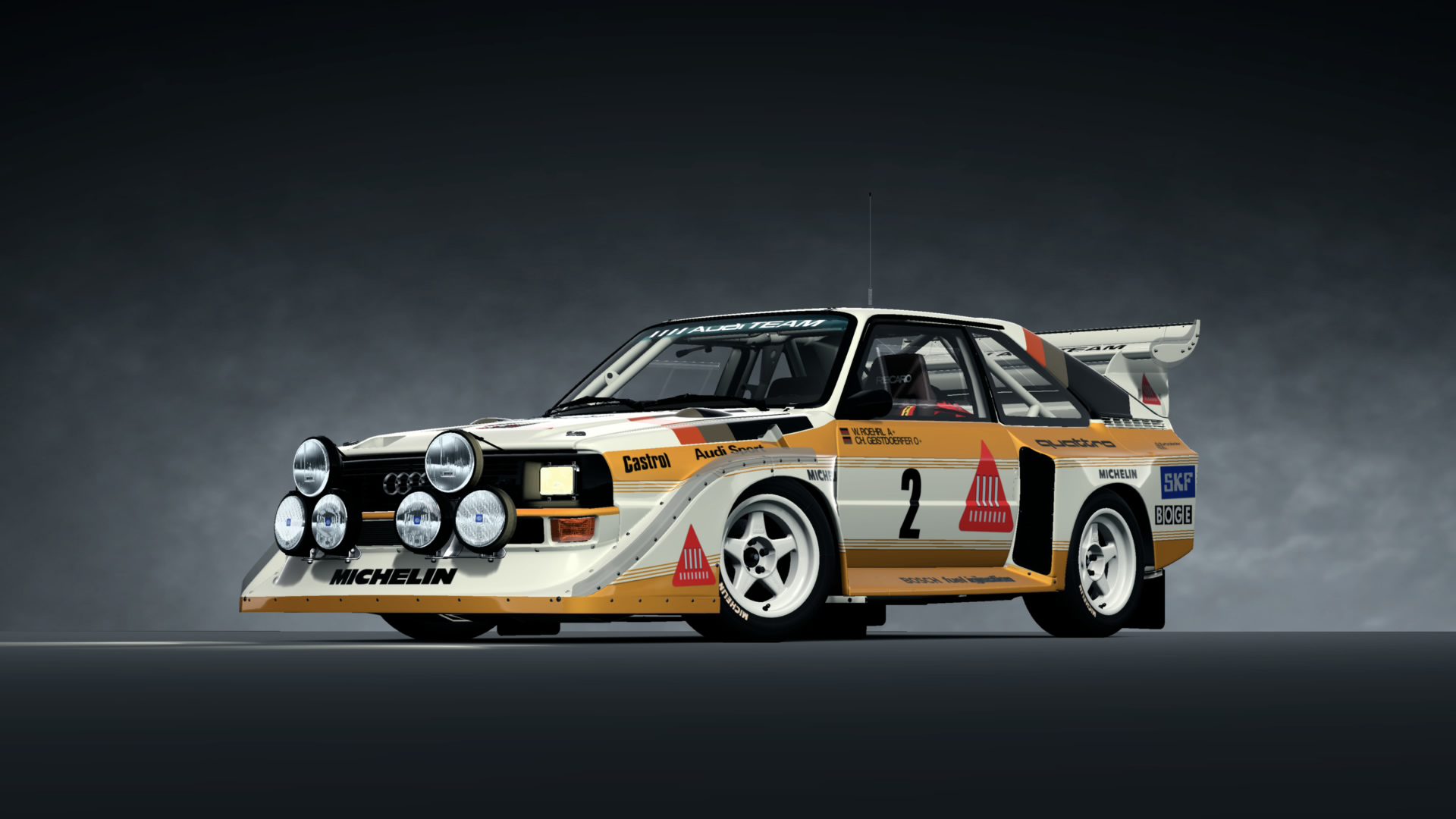 Audi Quattro S1 Rally Car '86
