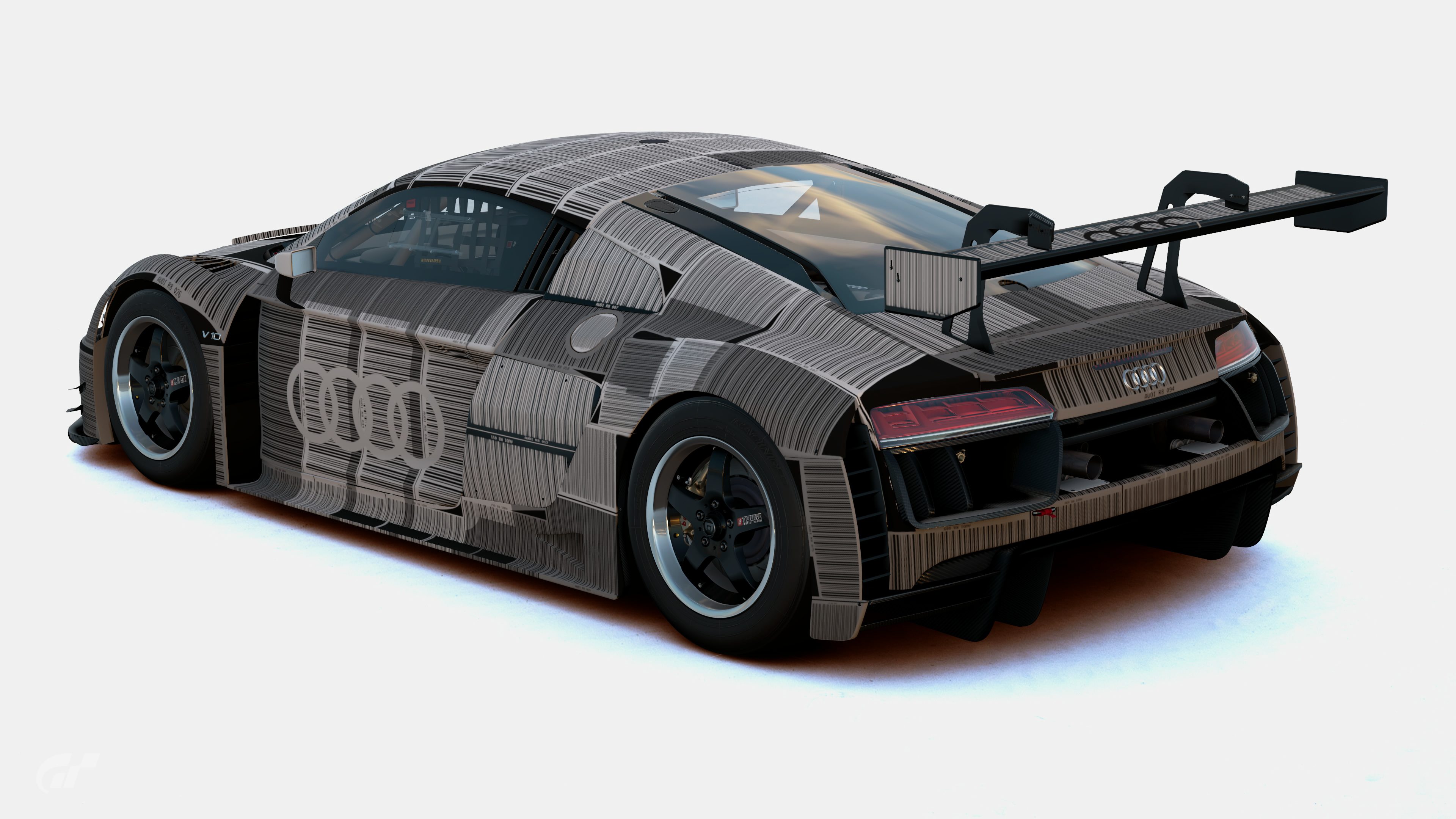 Audi R8 LMS '15 Barcode Camo (Rear)