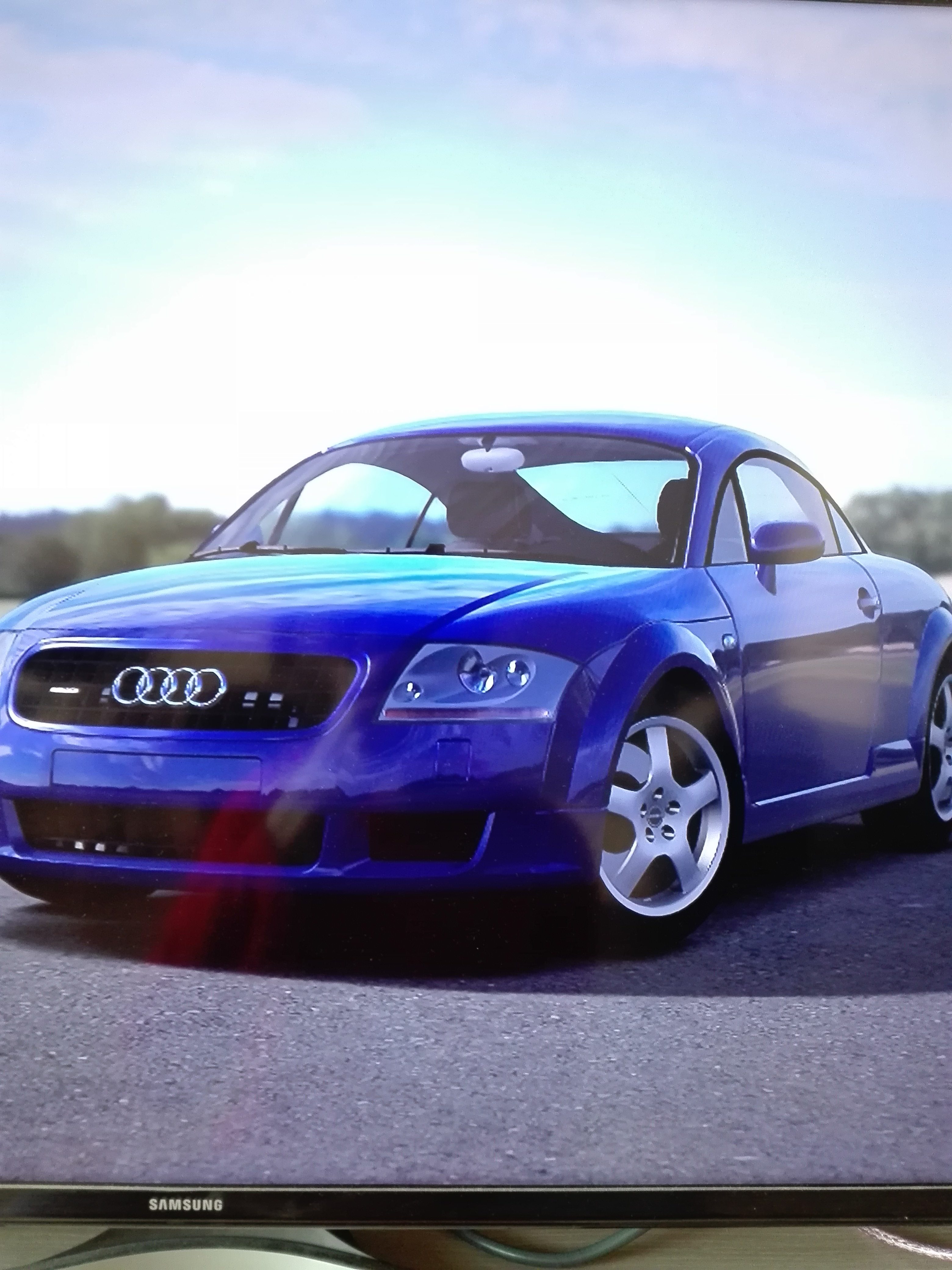 Audi TT Blue