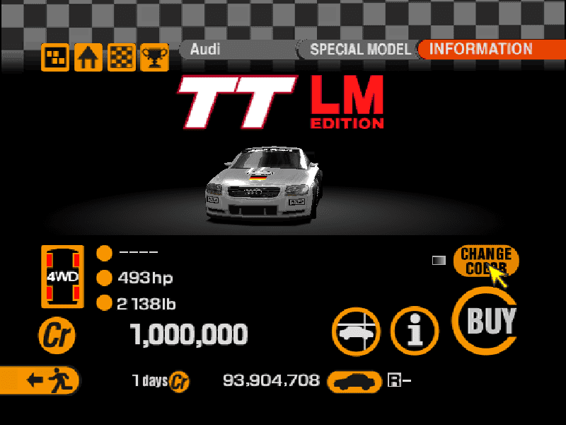 Audi TT LM Edition
