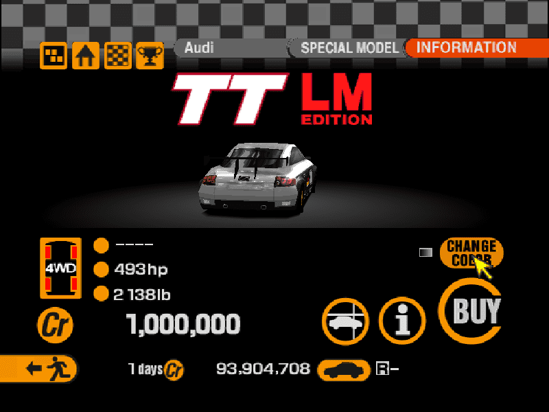 Audi TT LM Edition
