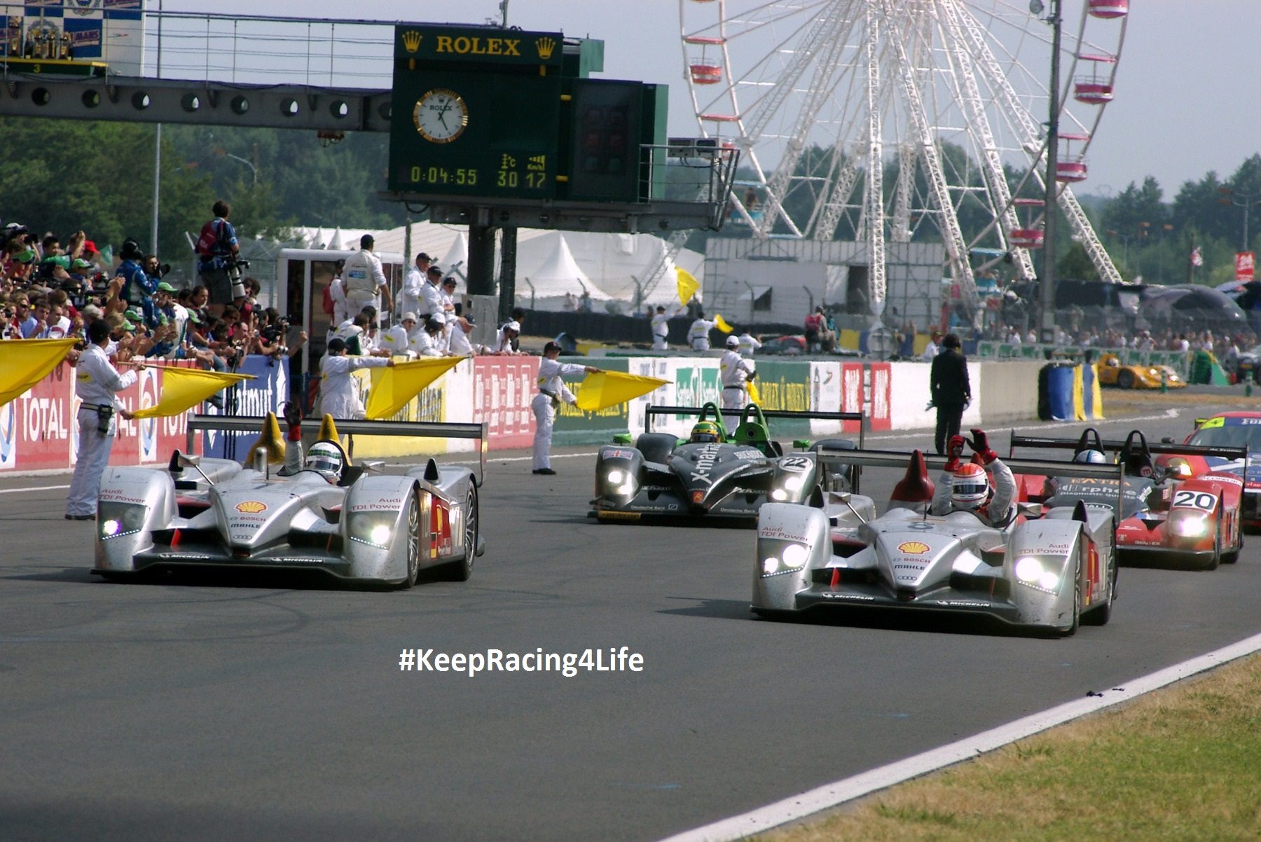 Audi Wins At The 24 Hours Of Le Mans, 2006