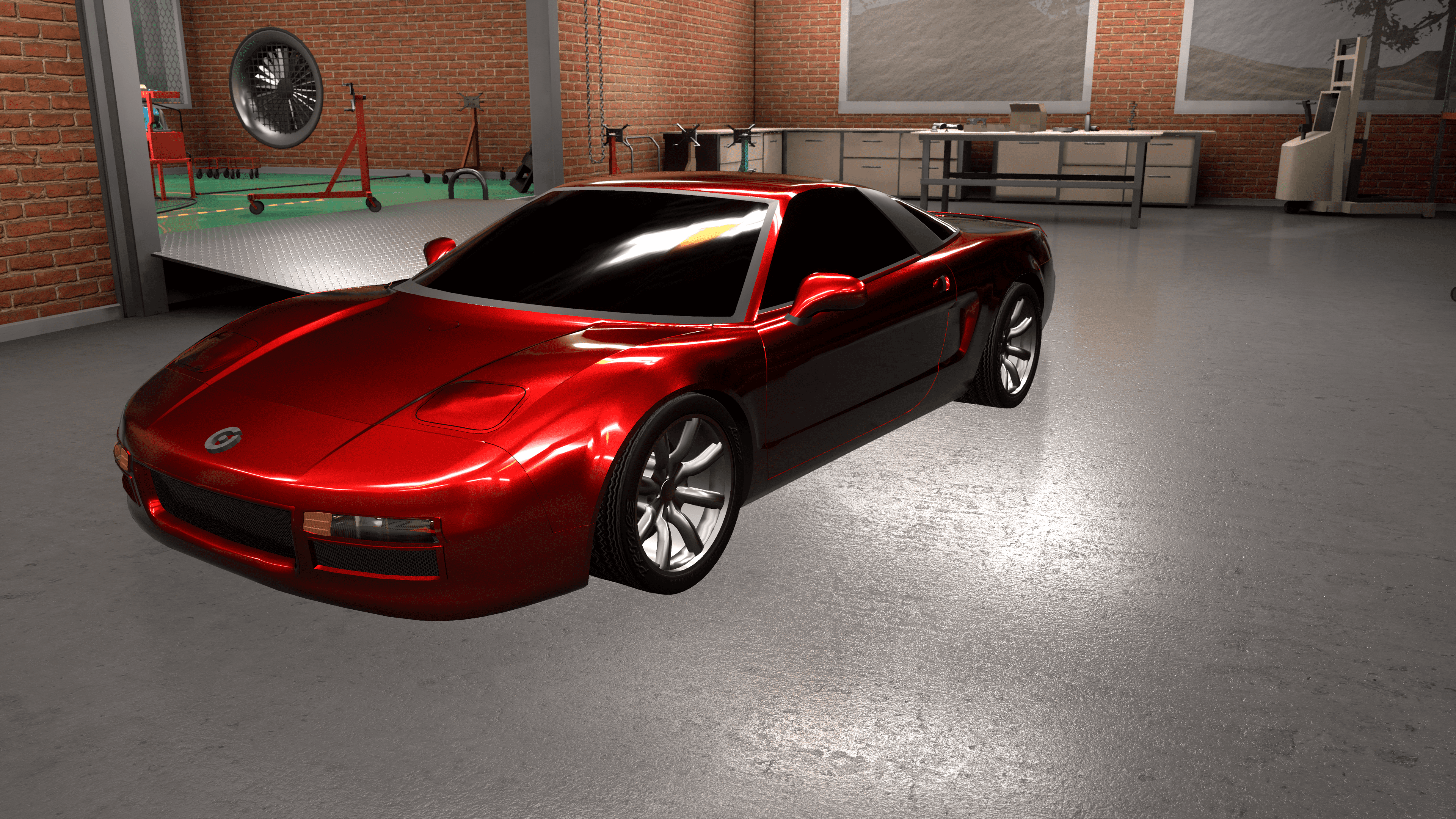 Automation - Unreal Engine 4 Beta V5 - The Totally-Not-Honda-NSX - #3