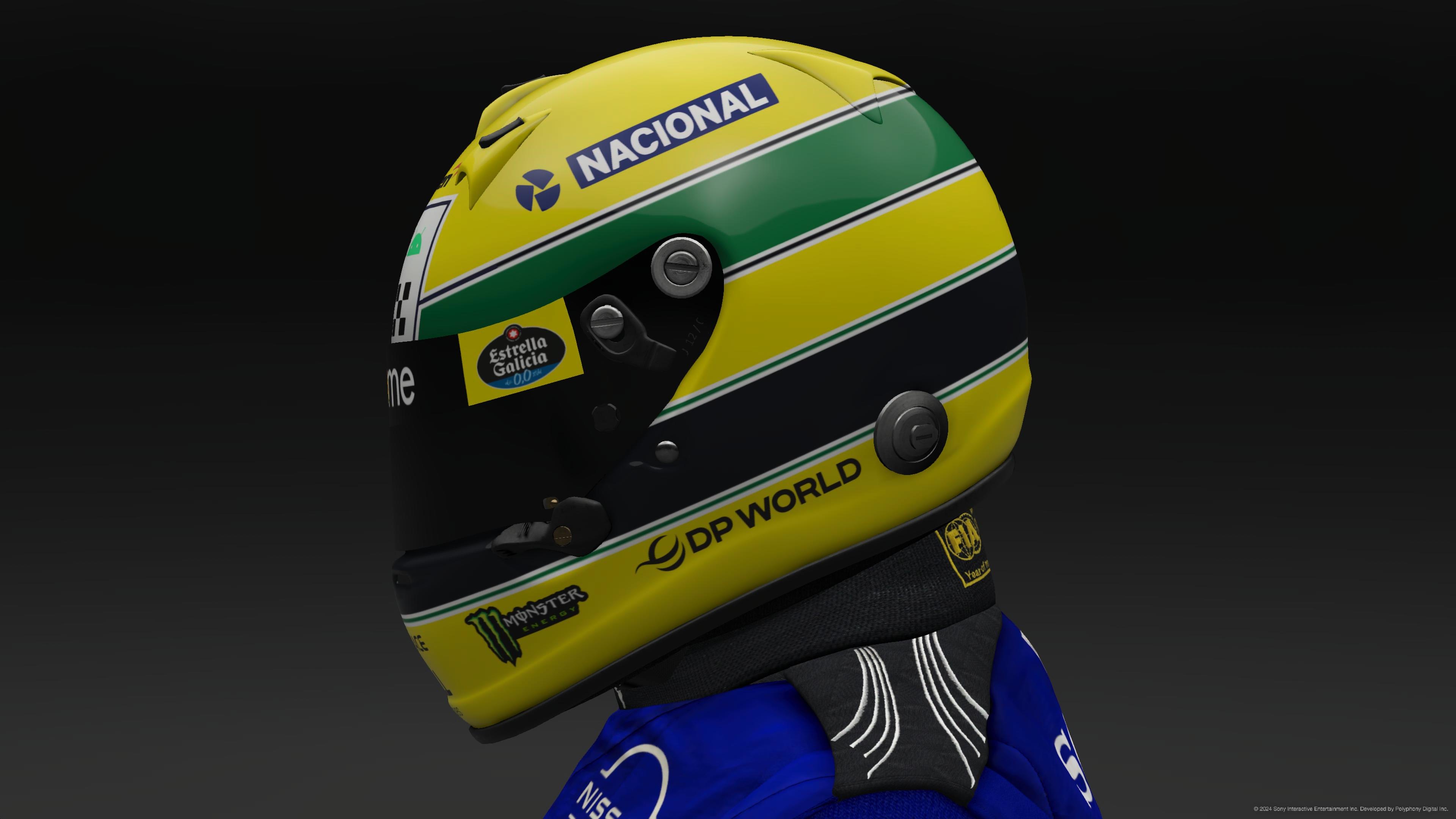 Ayrton Senna 2024 McLaren Helmet - Pic 1