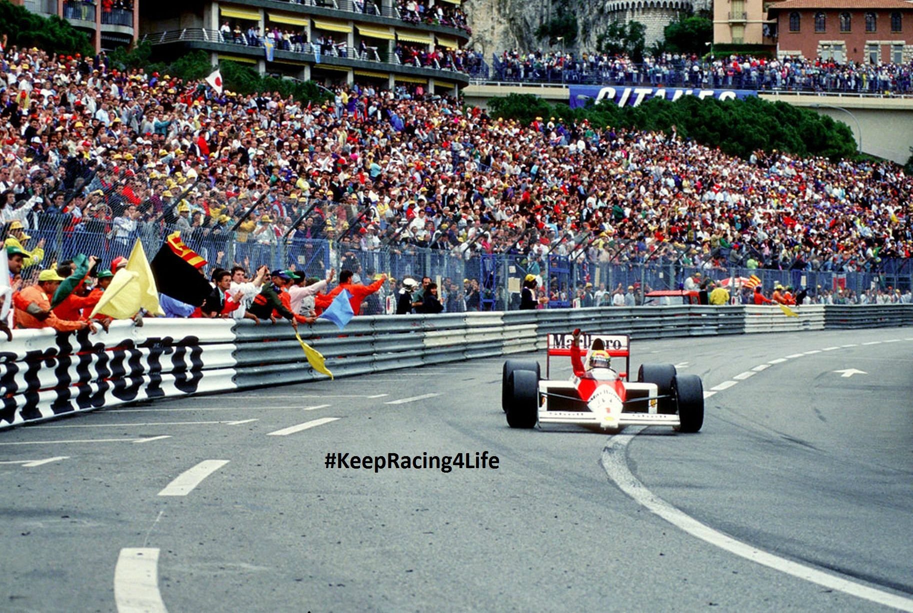 Ayrton Senna Wins The 1989 Monaco GP