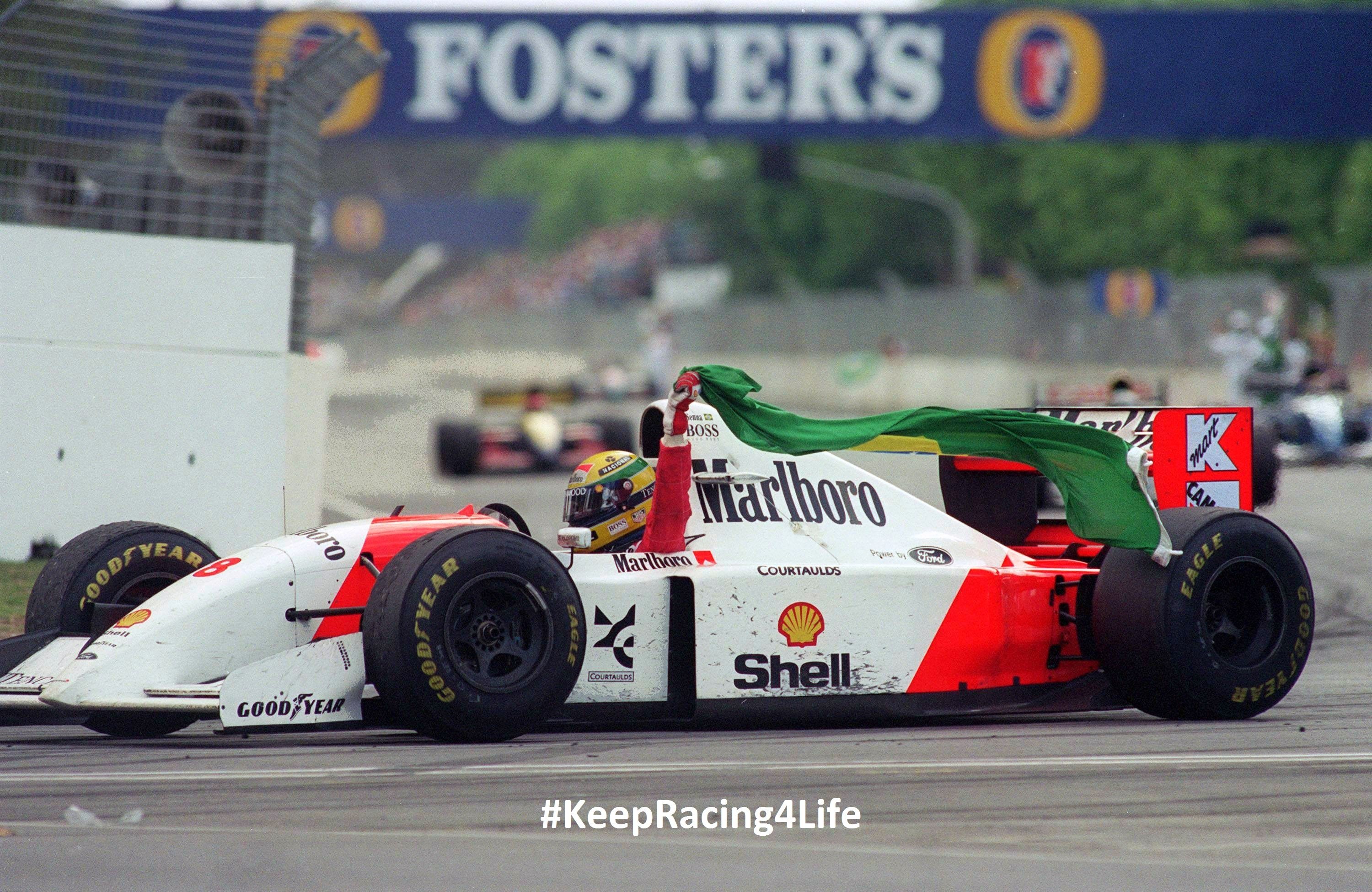 Ayrton Senna Wins The 1993 Australian GP