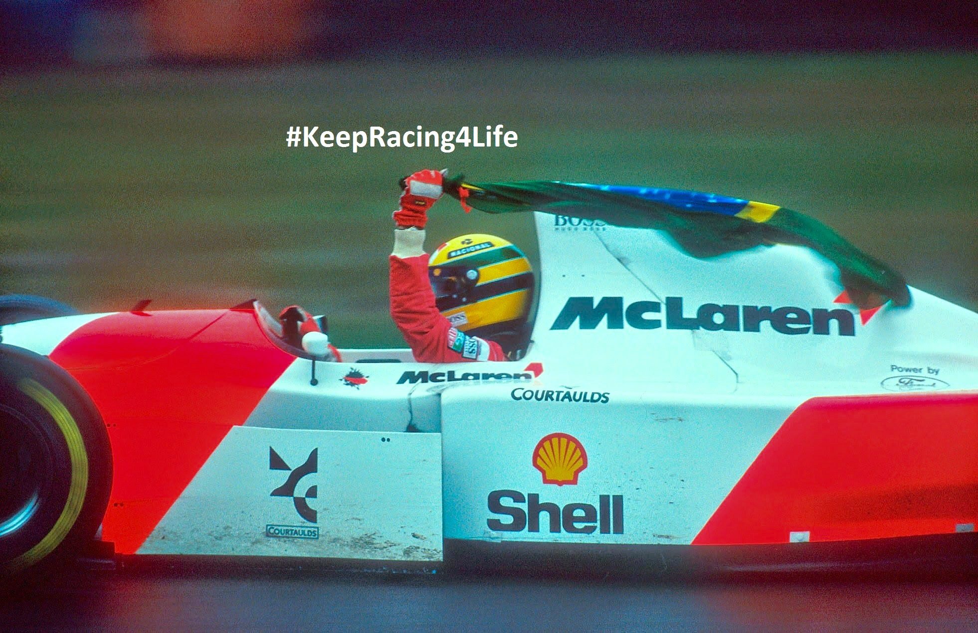Ayrton Senna Wins The 1993 European GP (2)