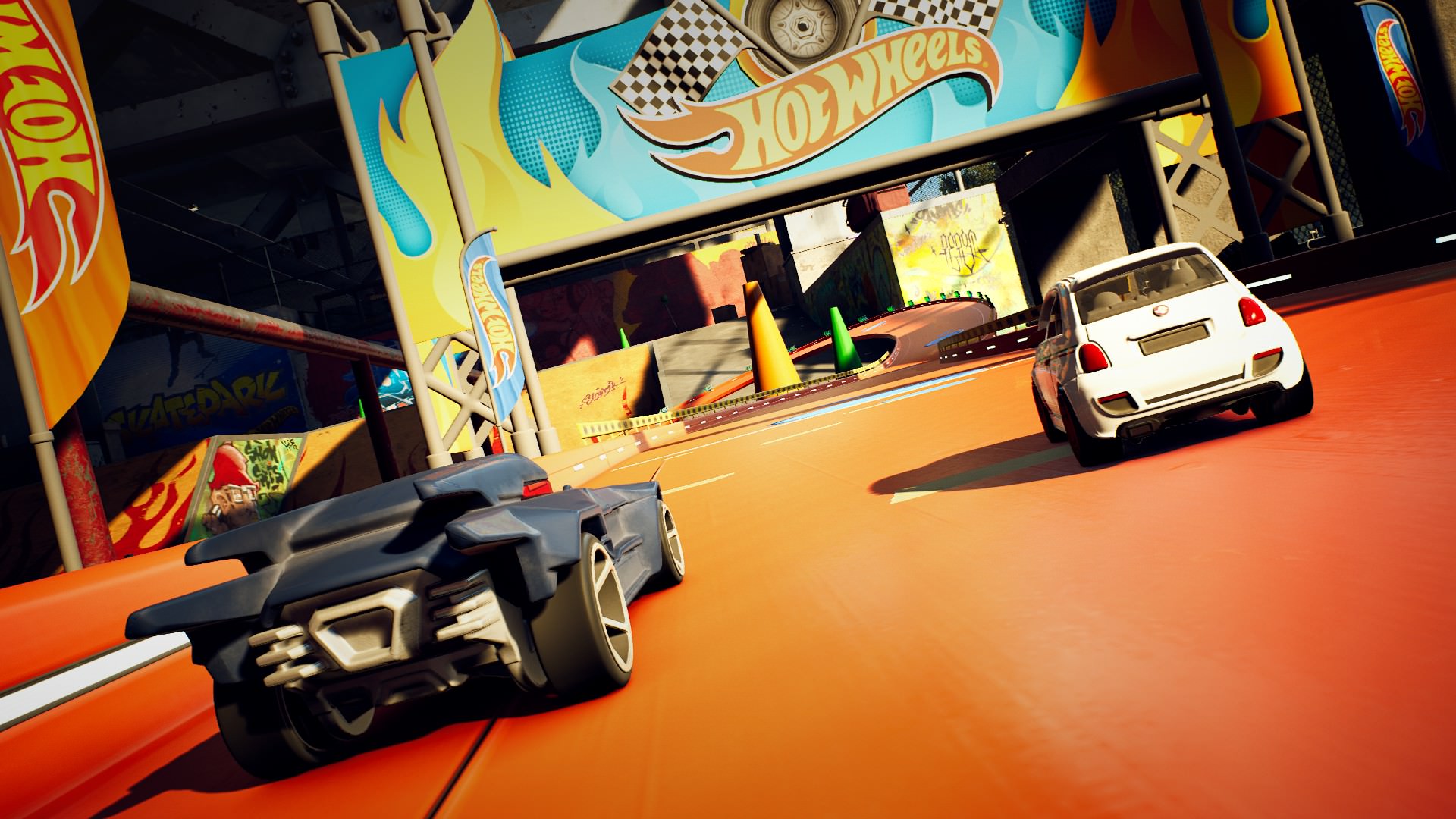 Batman goes on a hot pursuit