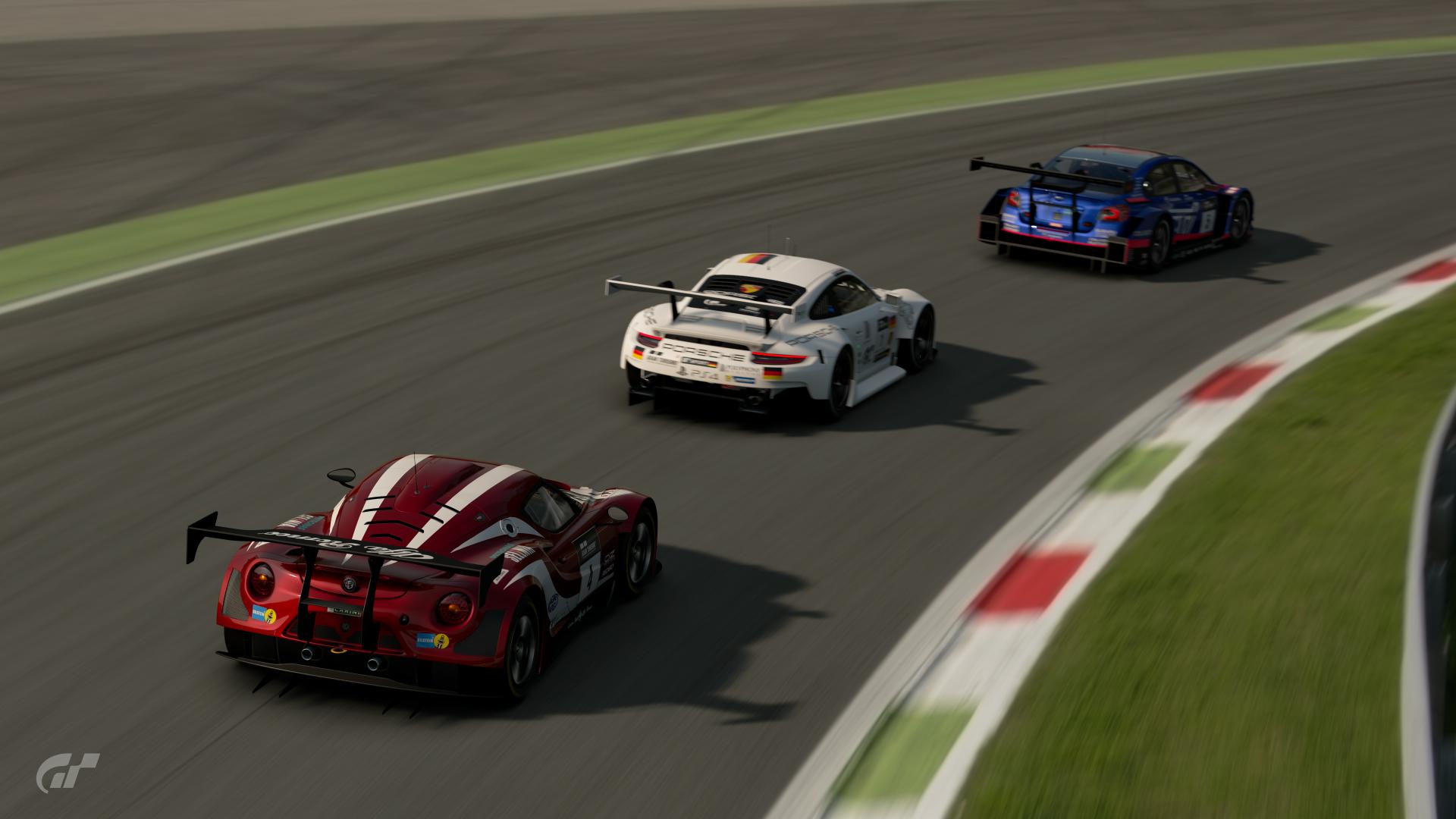 Below the Top Three in Gr.3 Race