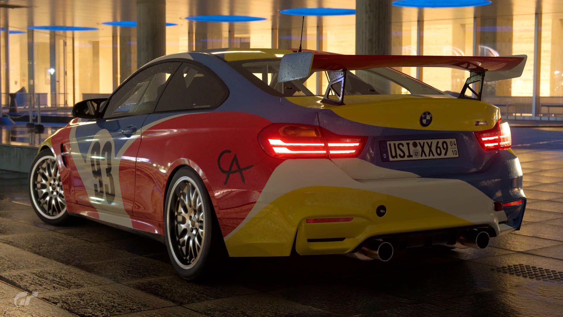 BMW M4 Gr.4 Art Car – Calder 1975 | GTPlanet