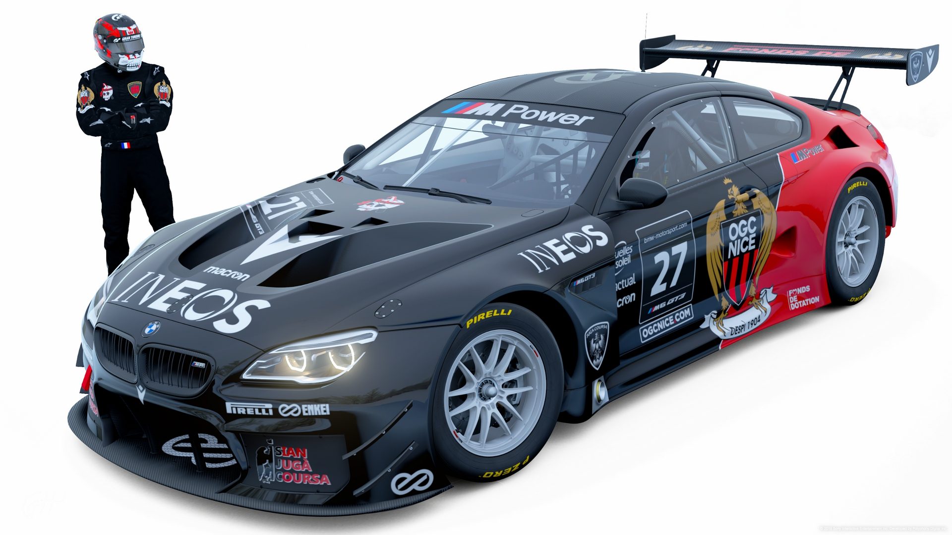 BMW M6 GT3 Jugà Coursa OGC Nice