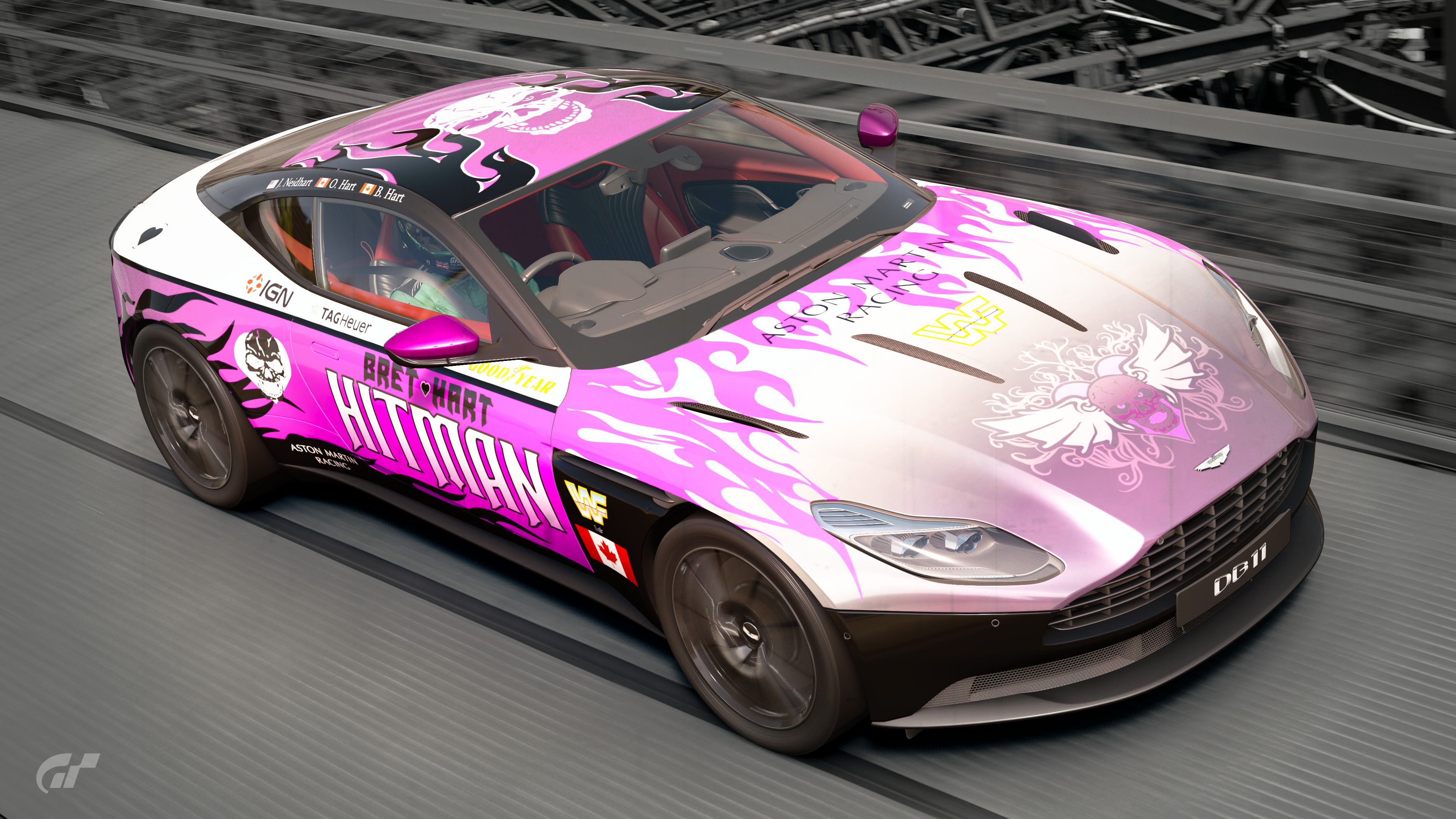 Bret Hart DB11 (top Front)