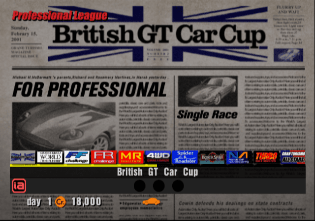 British GT Car Cup