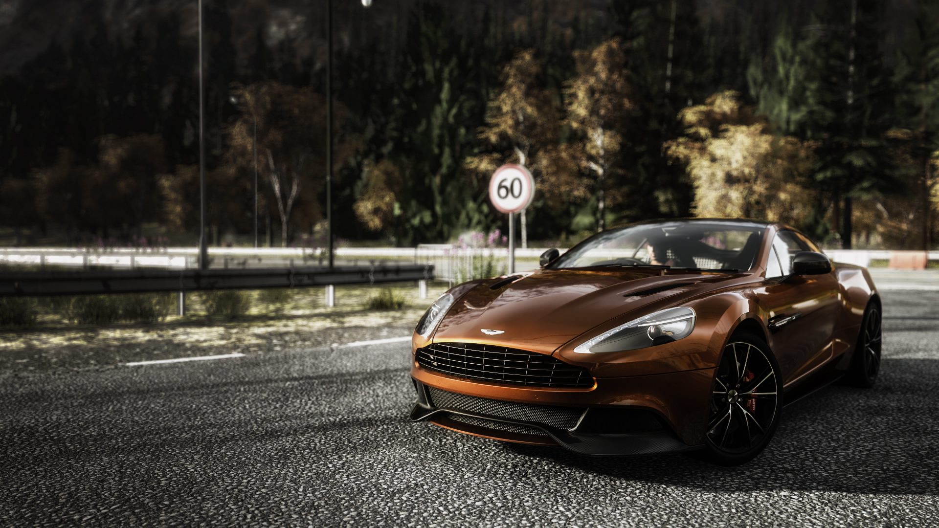 Bronze - Aston martin vanquish